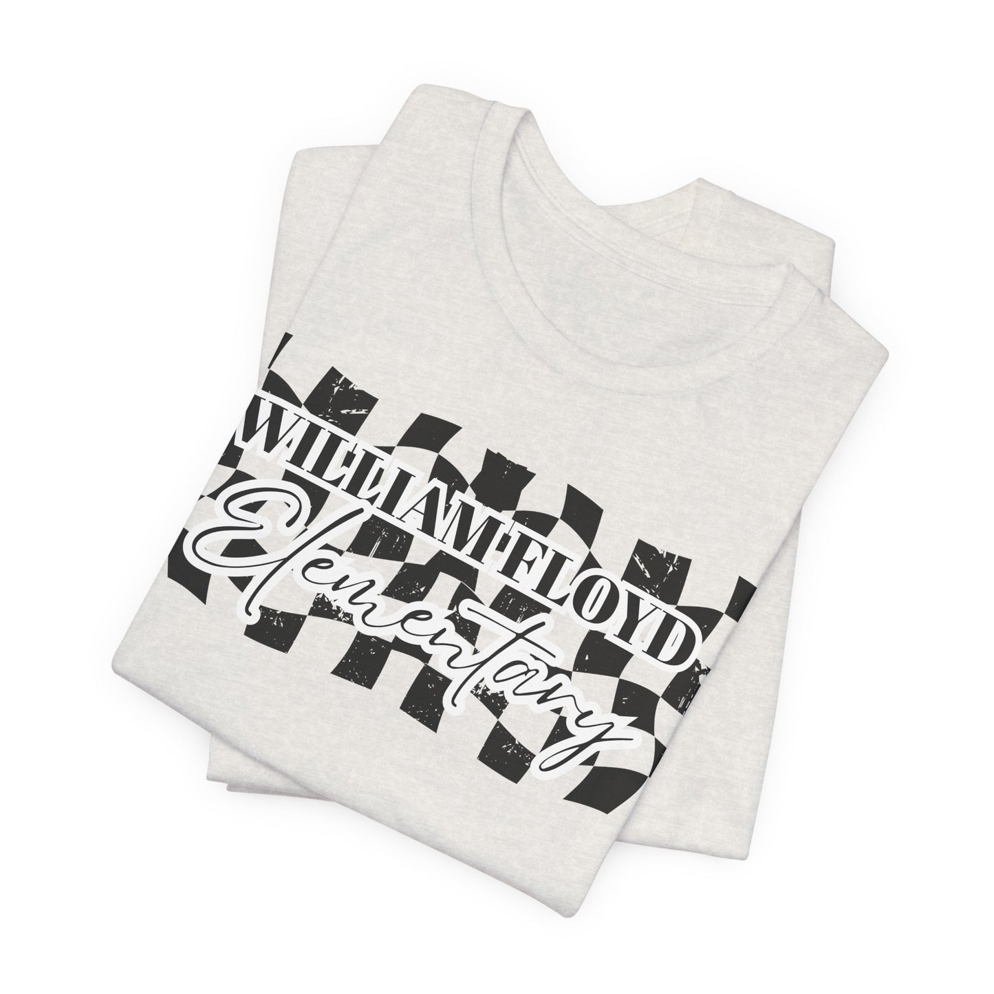 WFE Checkered Logo Unisex Jersey Tee