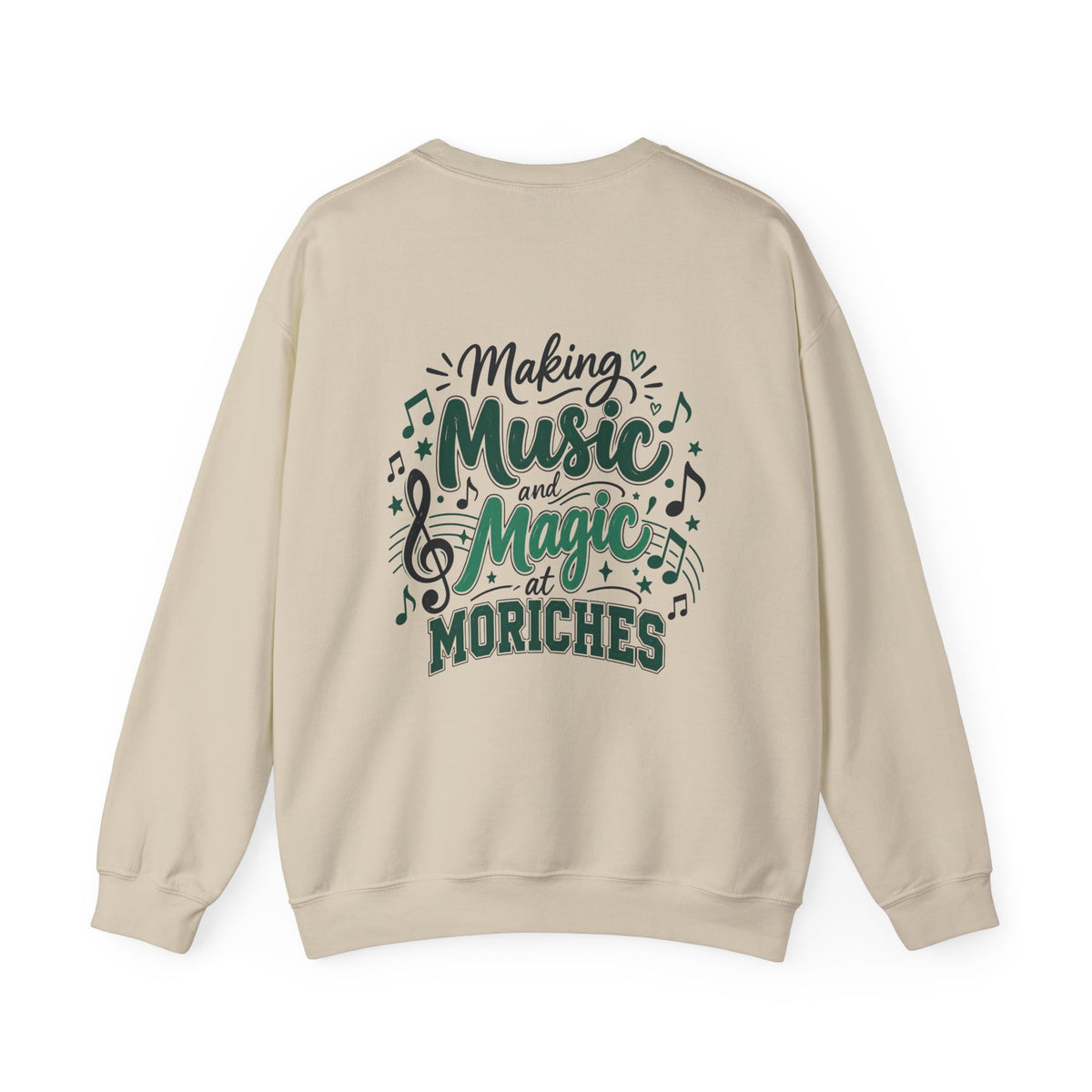 Moriches Music Sweatshirt — "Making Music and Magic at Moriches" Crewneck