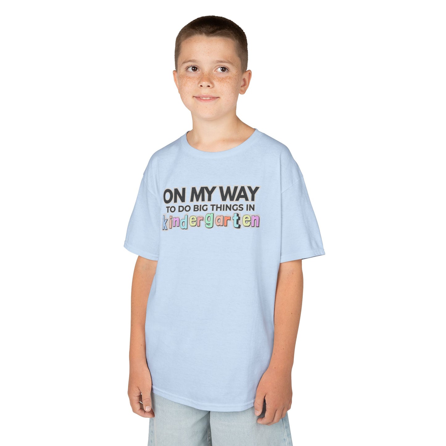 Big Things in Kindergarten- Kids Back to School Shirt