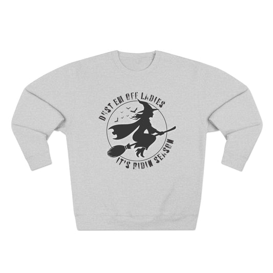Halloween Witch Sweatshirt, Cozy Unisex Crewneck
