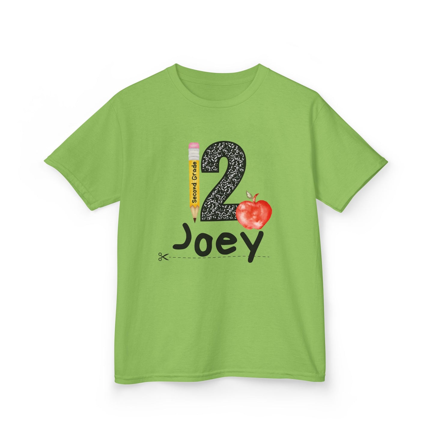 2nd Grade- Personalized Kids Tee - Back to School