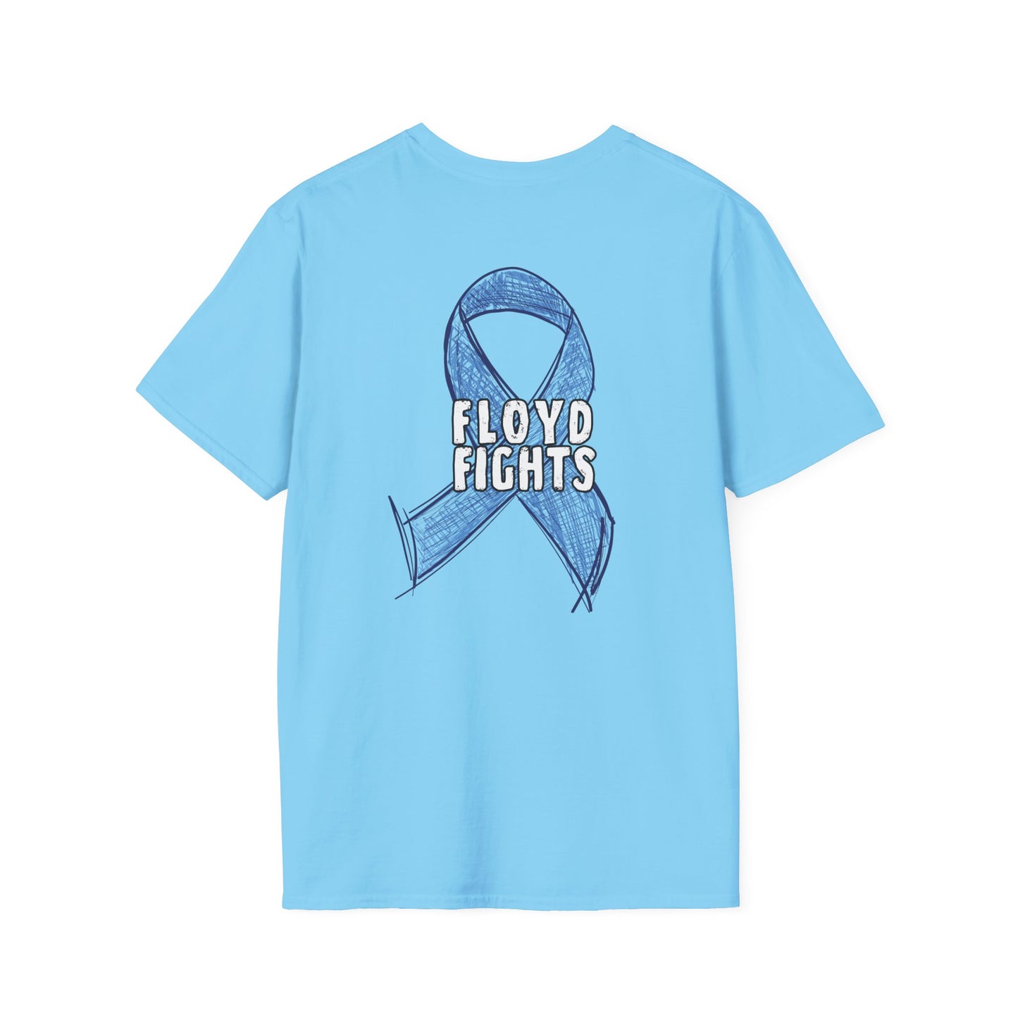 FLOYD FIGHTS Ribbon Diabetes Awareness T-Shirt | Softstyle Tee