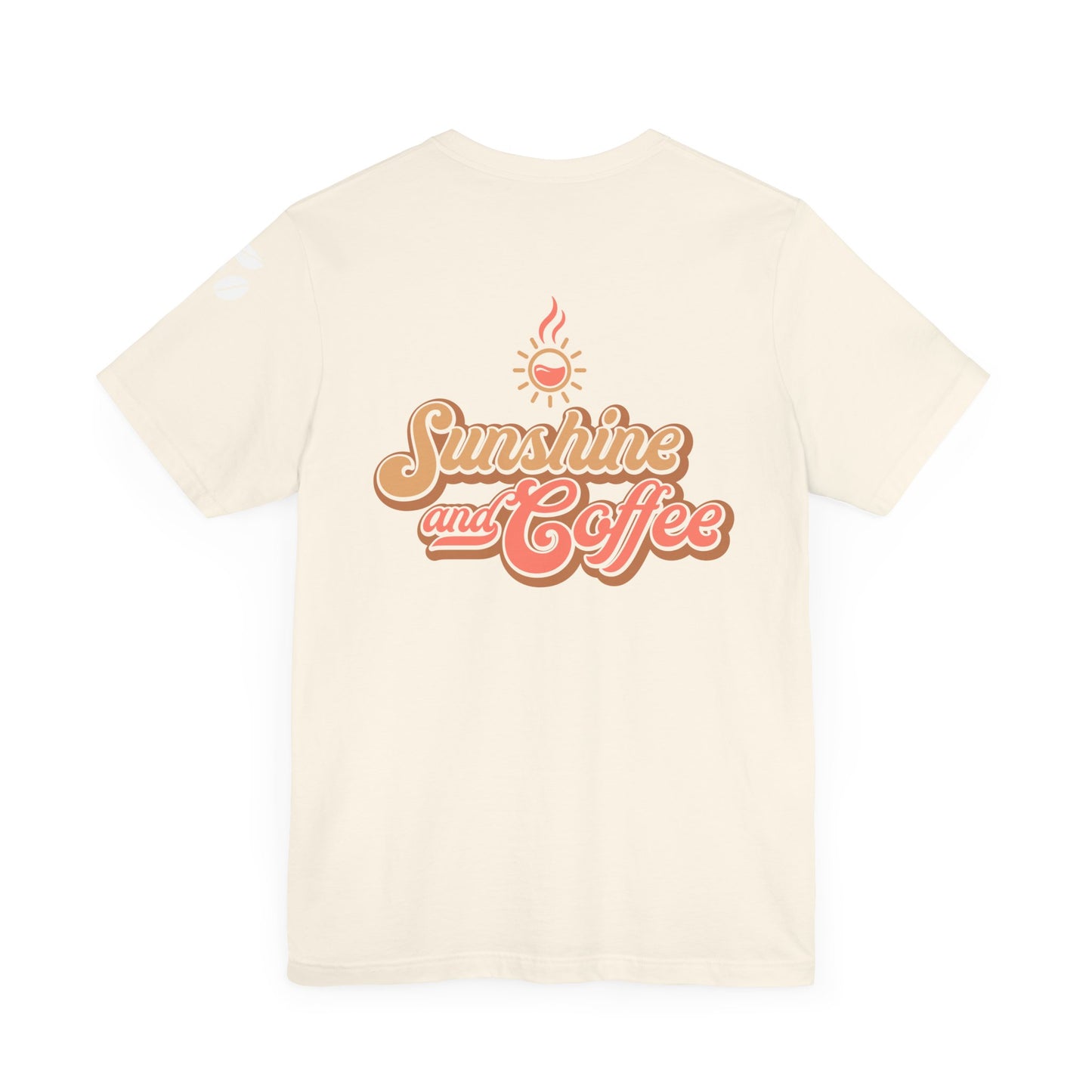 Sunshine and Coffee Unisex Tee - Perfect for Coffee Lovers