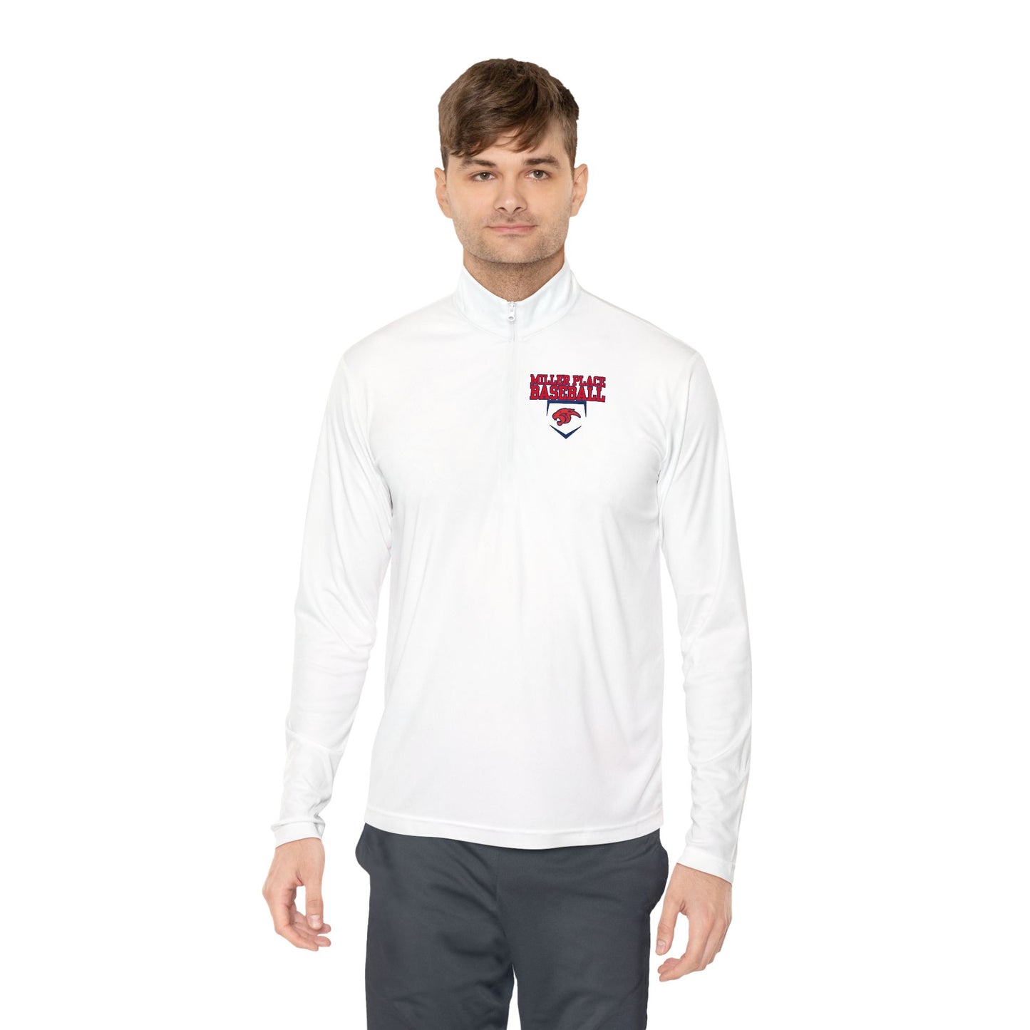 MP Baseball- Quarter-Zip Pullover- Diamond Club
