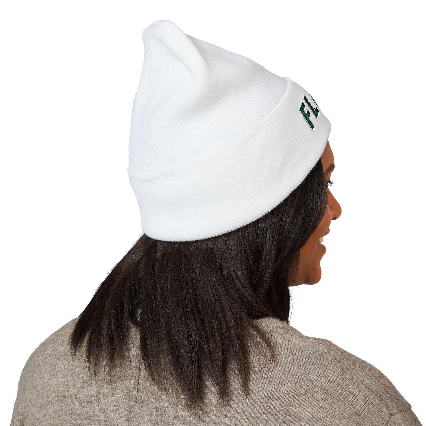 Embroidered 'FLOYD' Cuffed Beanie