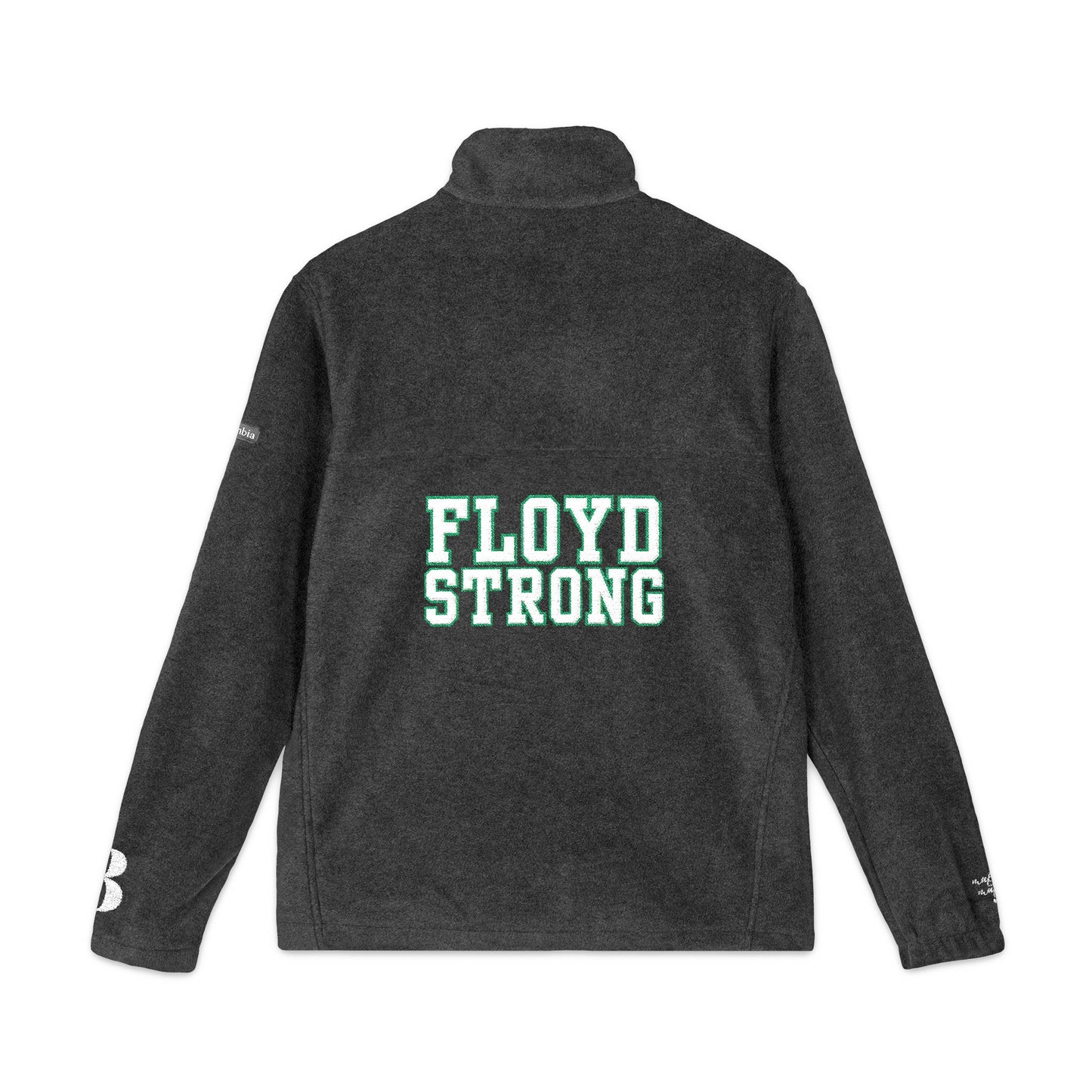 MANCINI- 3- Floyd Strong Personalized- Unisex Columbia Fleece Jacket