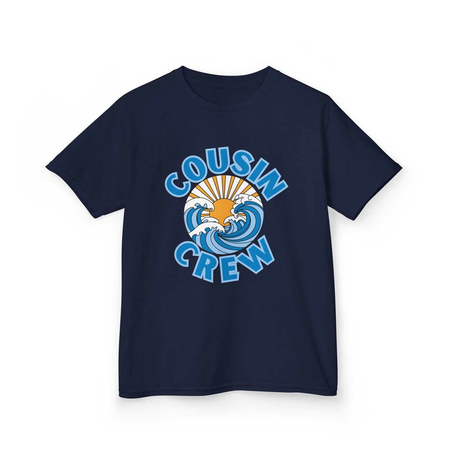 Cool Cousin Crew Kids Tee - Summer Fun, Family Gatherings, Beach Days, Mini Collection