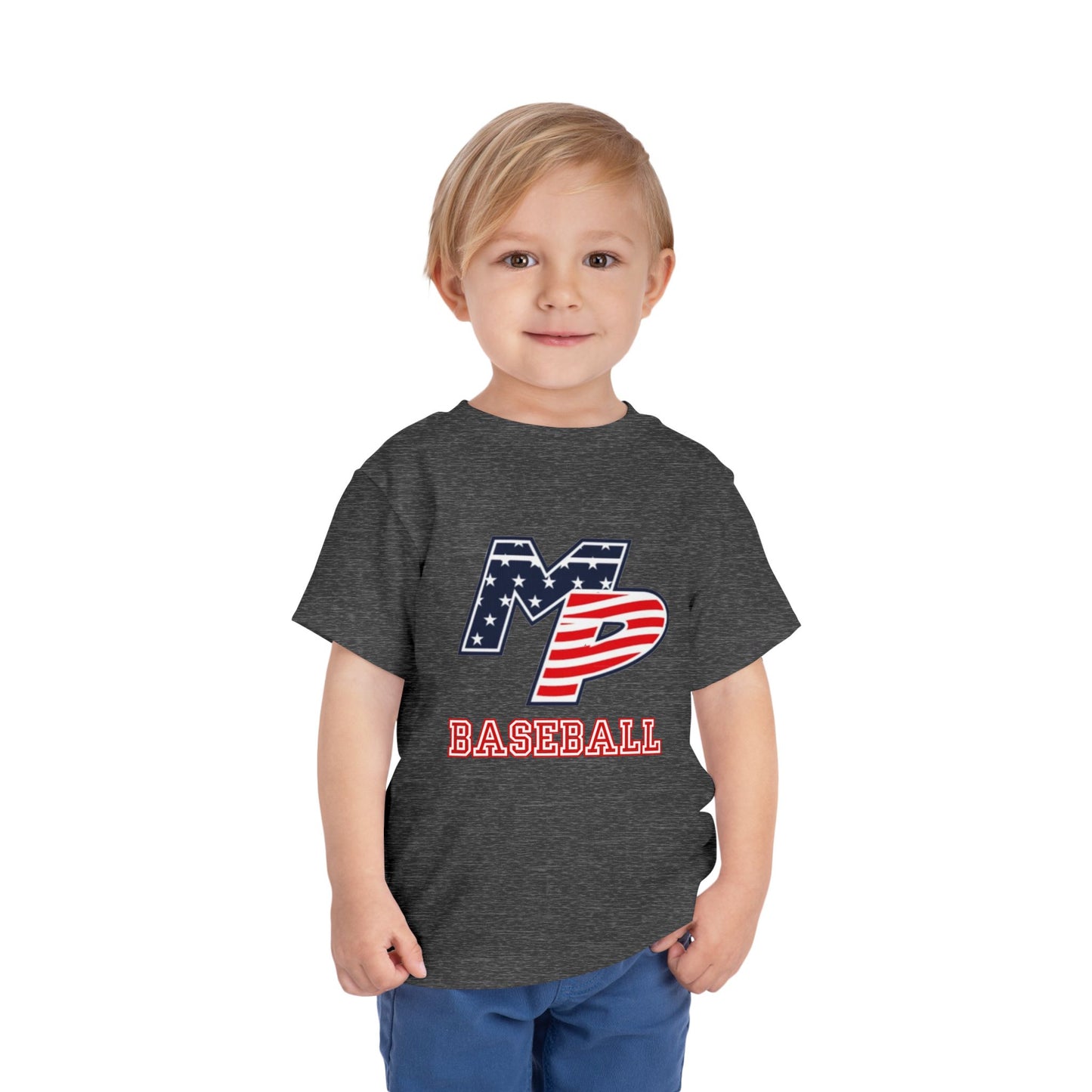 Miller Place- Toddler Baseball Tee - MP Design