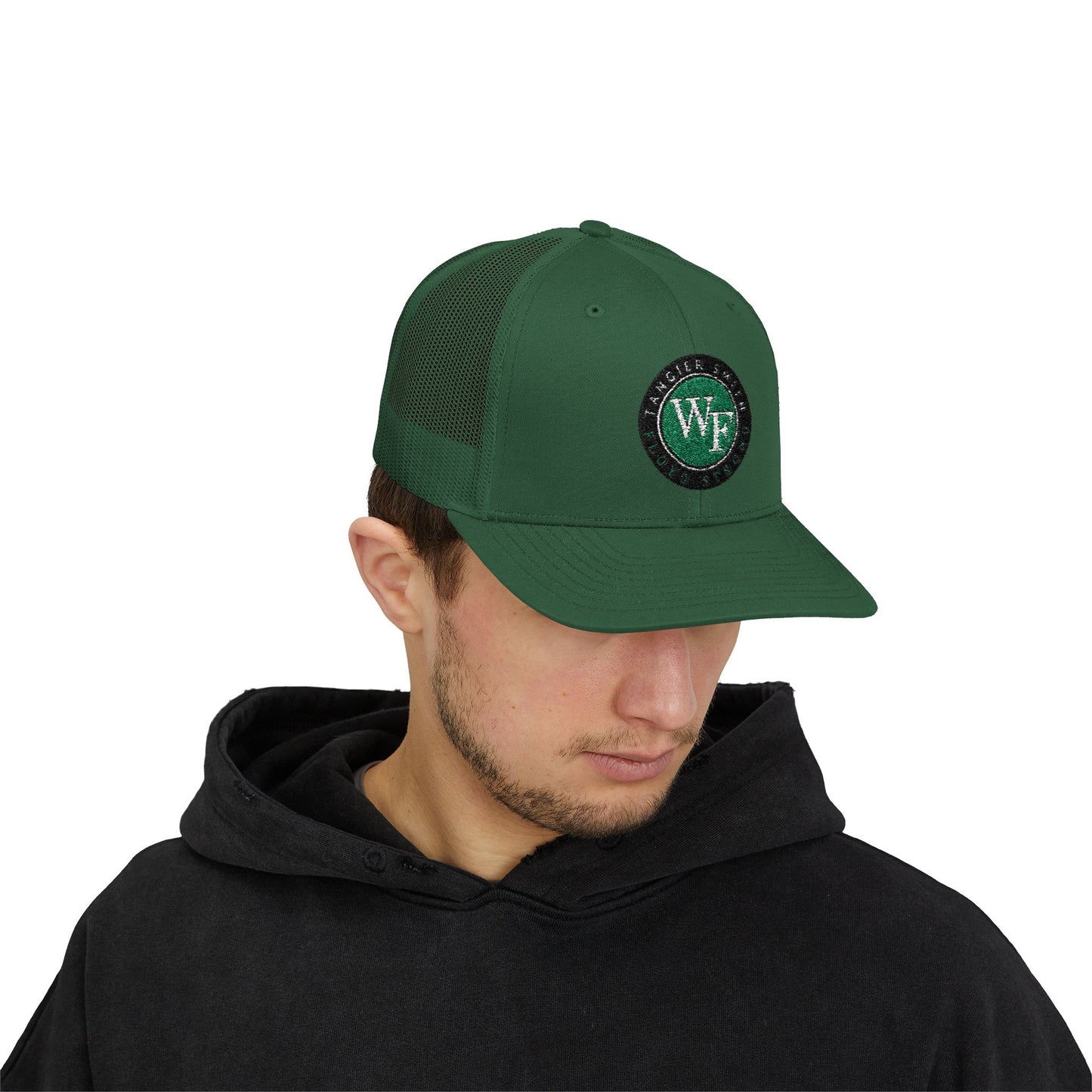 Tangier Smith Logo Snapback Trucker Cap - Stylish & Comfortable Hat for Outdoor Adventures