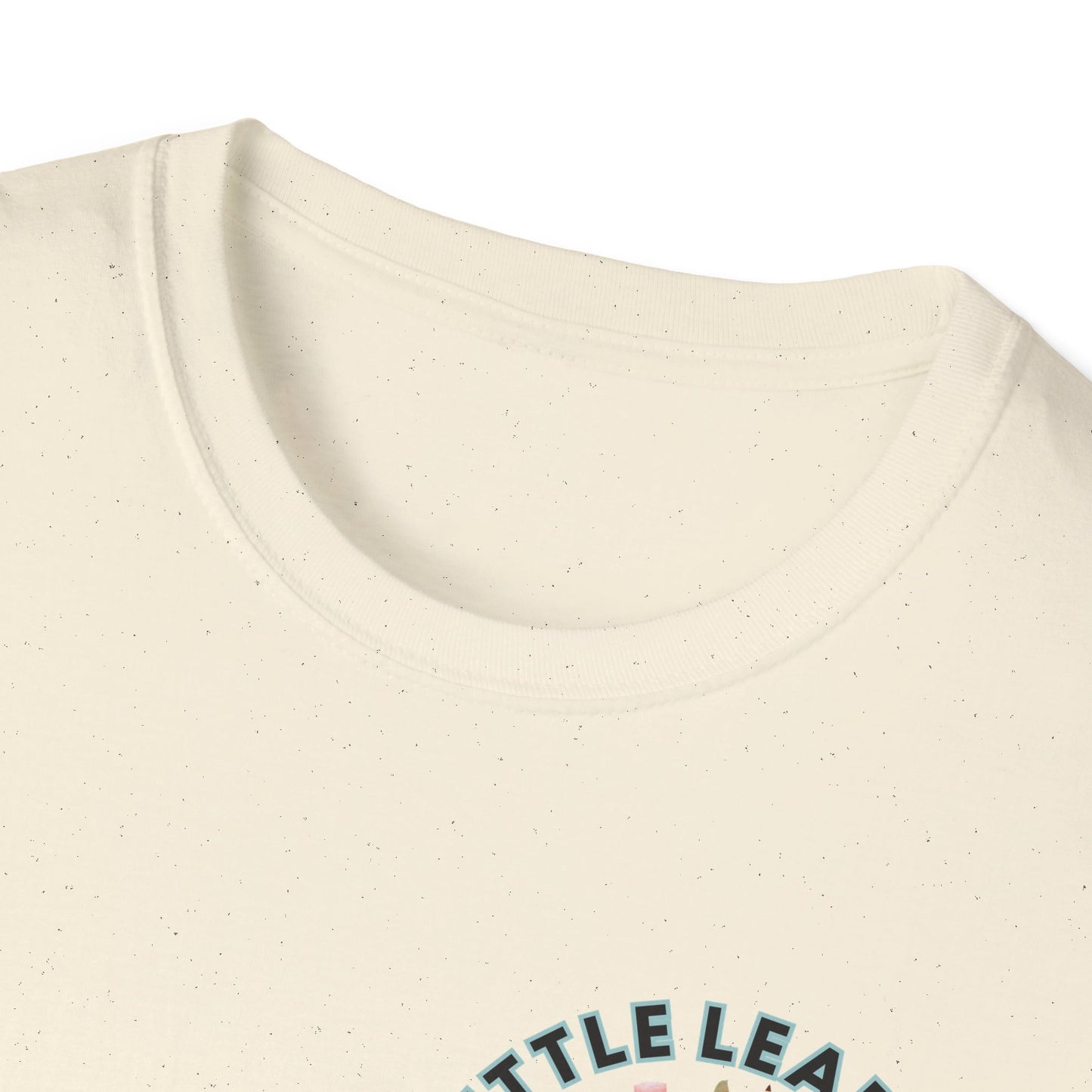 Little Leaders Teacher w/ Backpack Design Unisex Softstyle T-Shirt