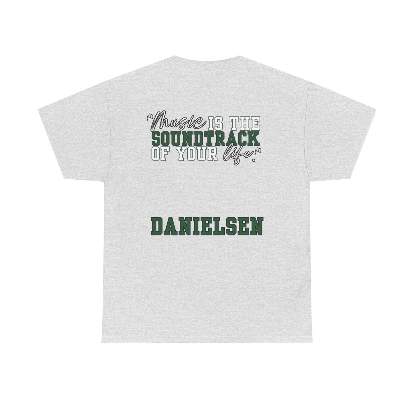 Danielsen- Floyd Music Heavy Cotton Tee - "Music is the Soundtrack of Your Life" Unisex T-Shirt- Personalized