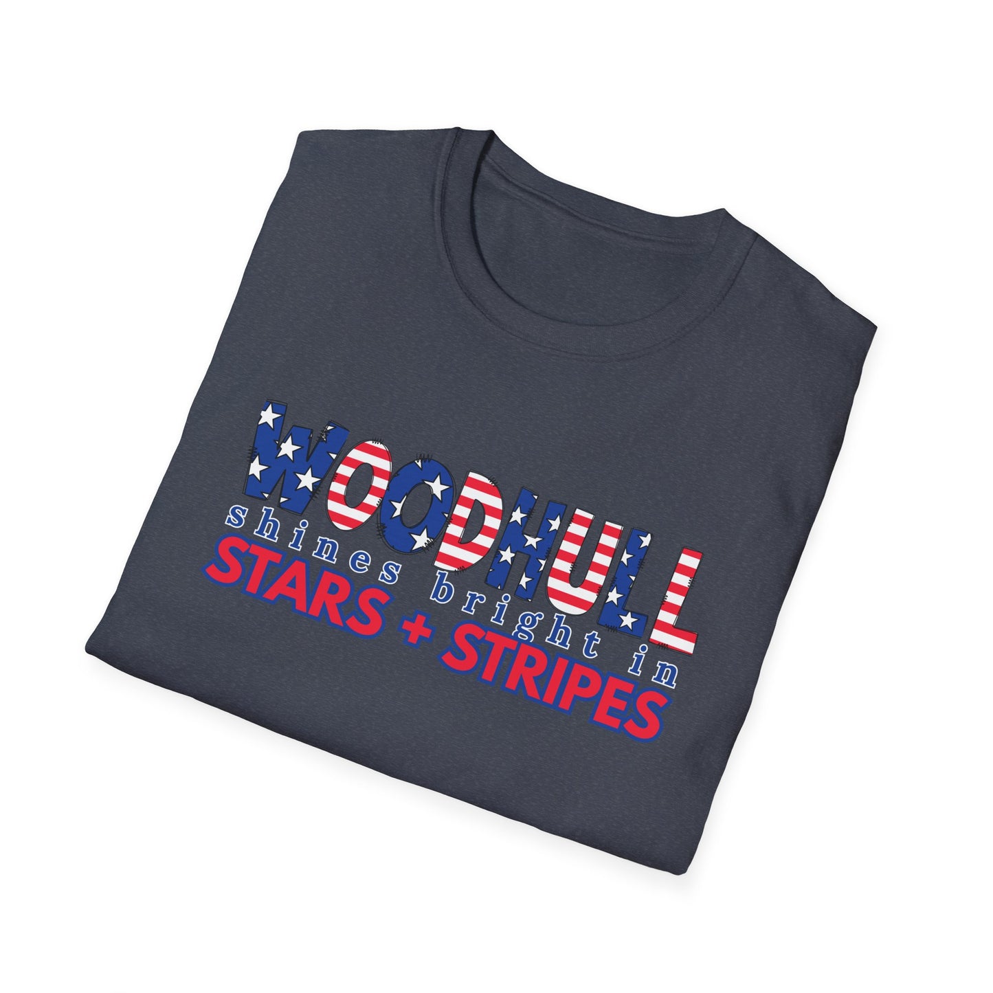 Unisex T-Shirt Woodhull Flag Day-Holiday Design