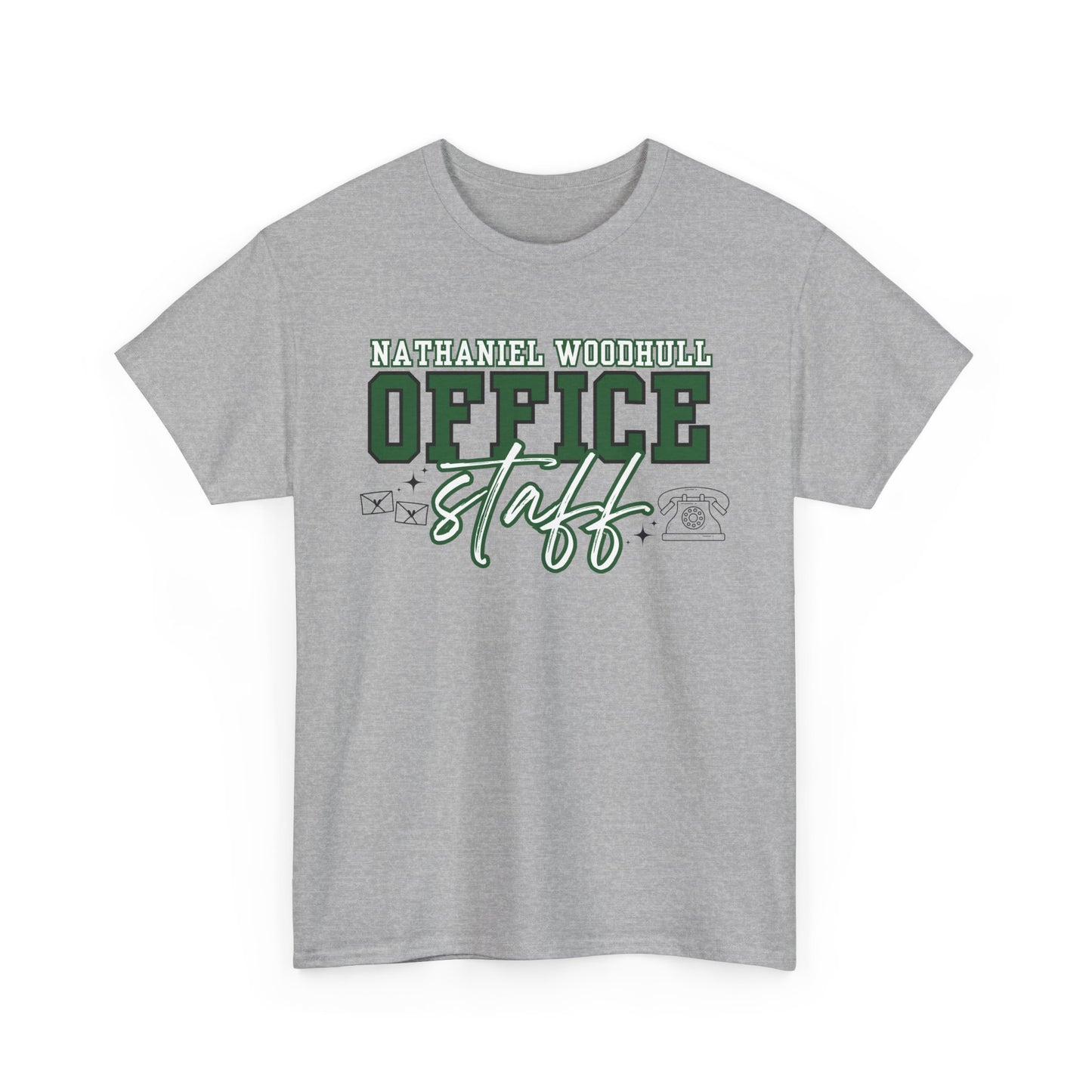 Woodhull Office Staff Unisex Heavy Cotton Tee - Heart & Soul of Woodhull Design