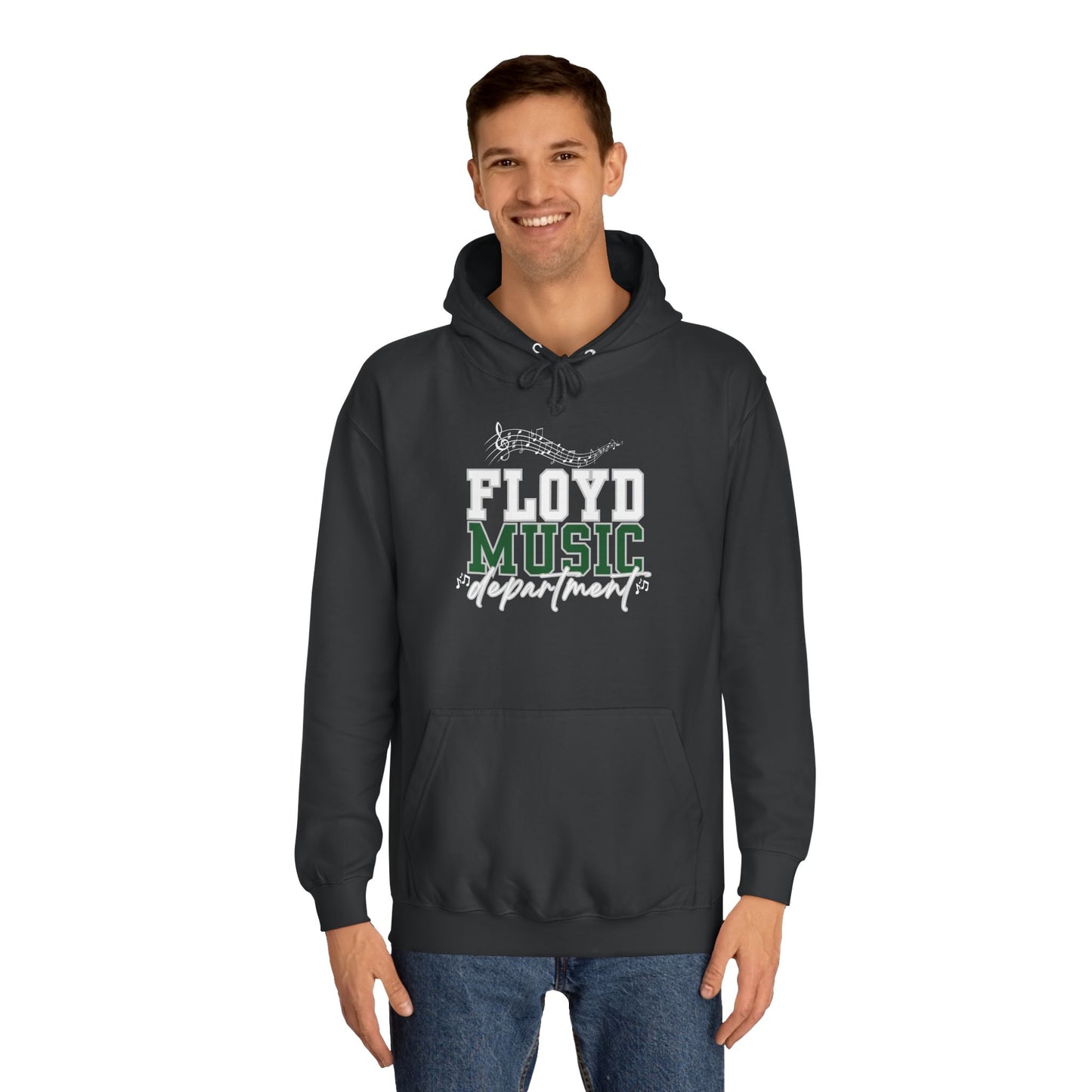 Floyd Music Unisex College Hoodie - Music Department Floyd Strong