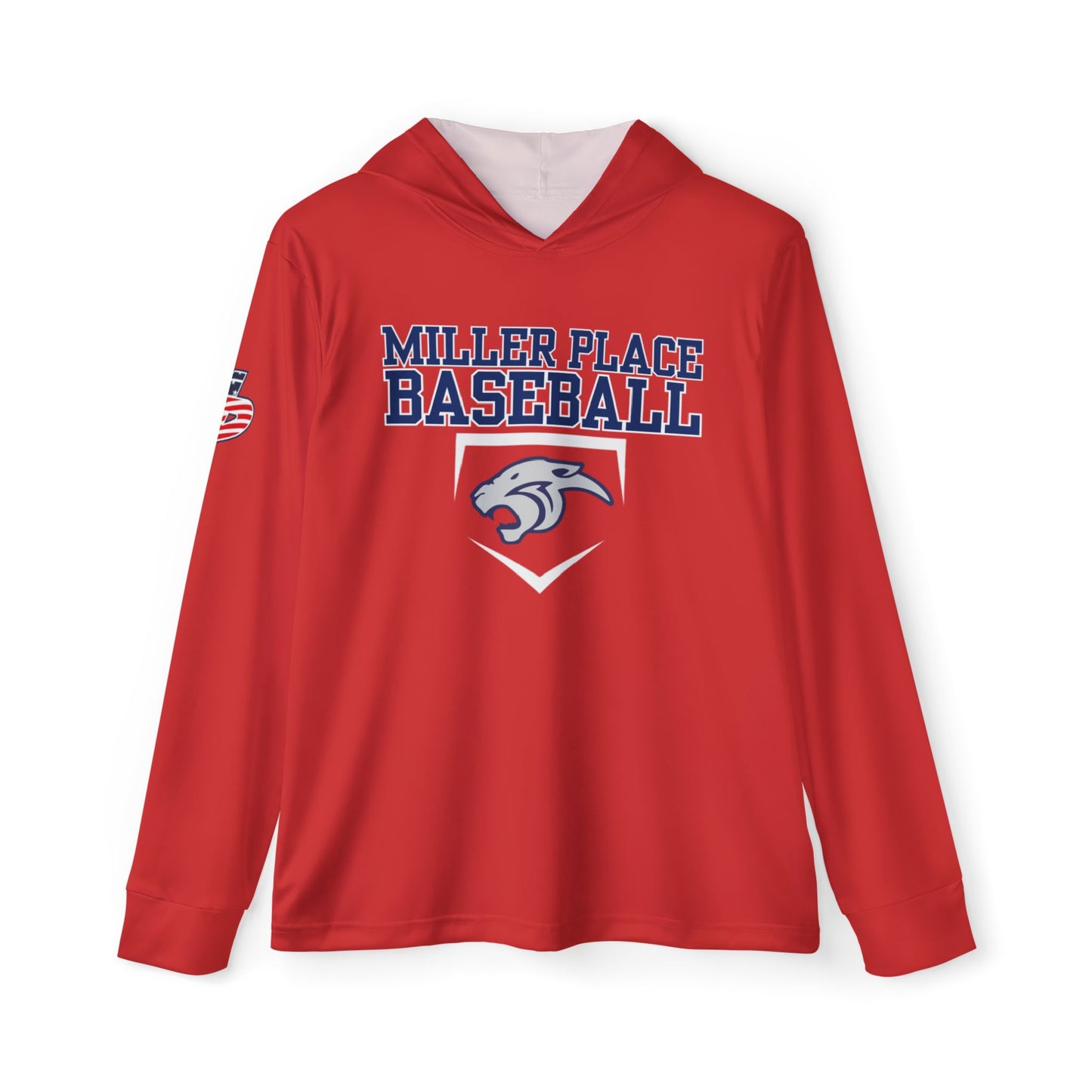 MP Baseball Warmup Hoodie (RED)- Diamond Club