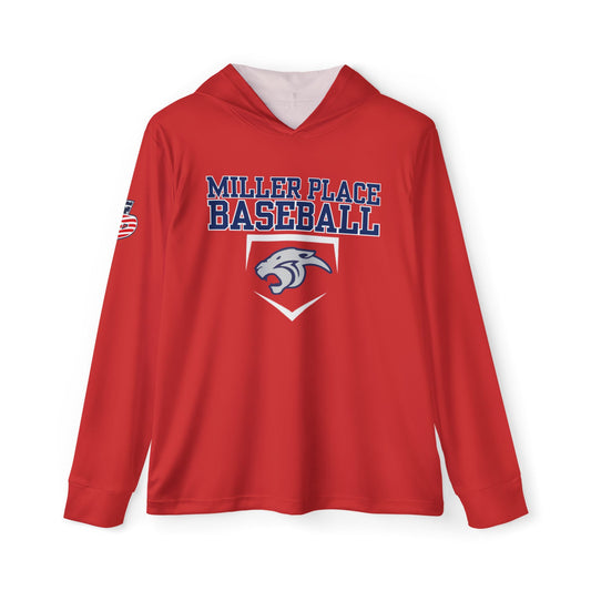 MP Baseball Warmup Hoodie (RED)- Diamond Club