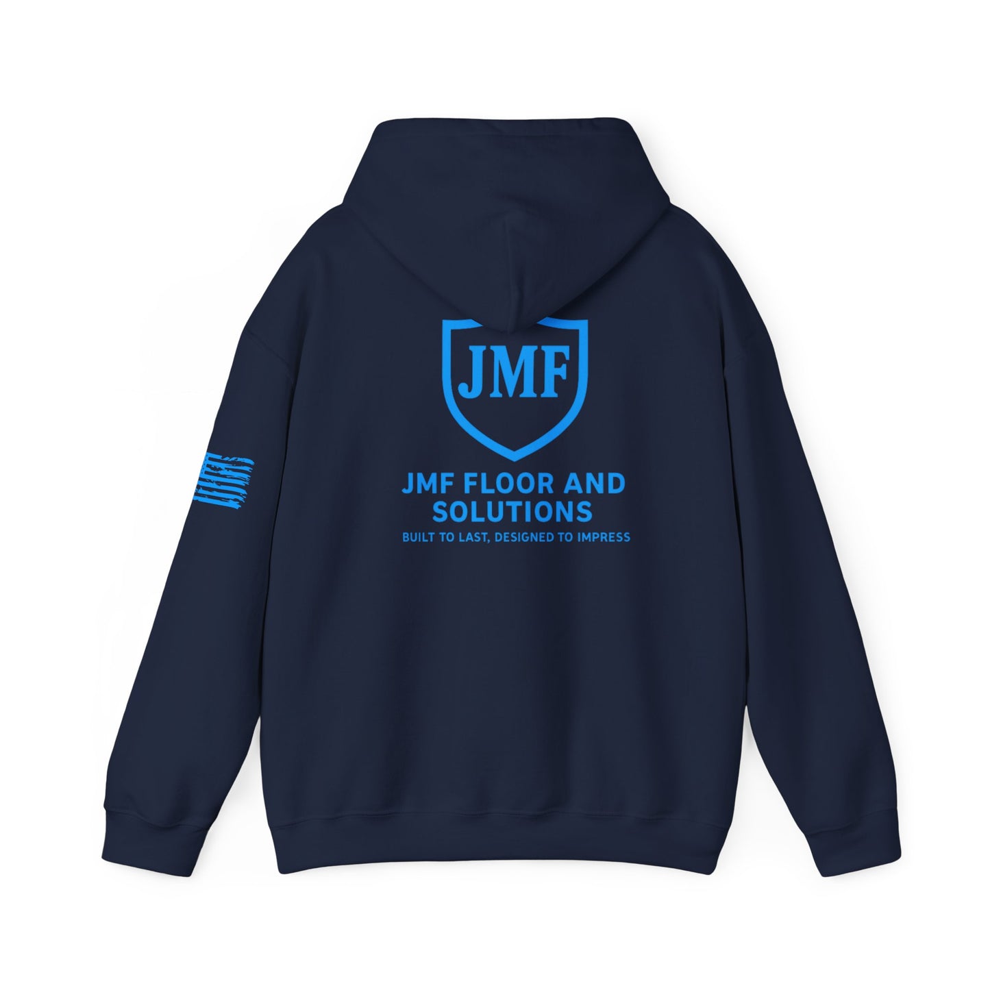 JMF Personalized, Cozy Sweatshirt Gift, JMF Floor and Solutions, Unisex Heavy Blend, Casual Style