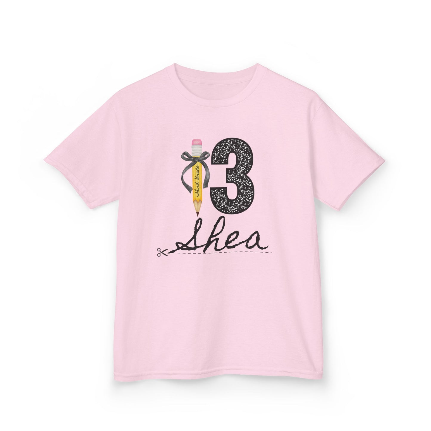 3rd Grade- Personalized Kids Tee - Back to School