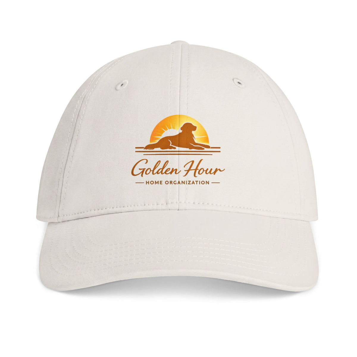 "Golden Hour Home Organization" Logo Cap- Personalized