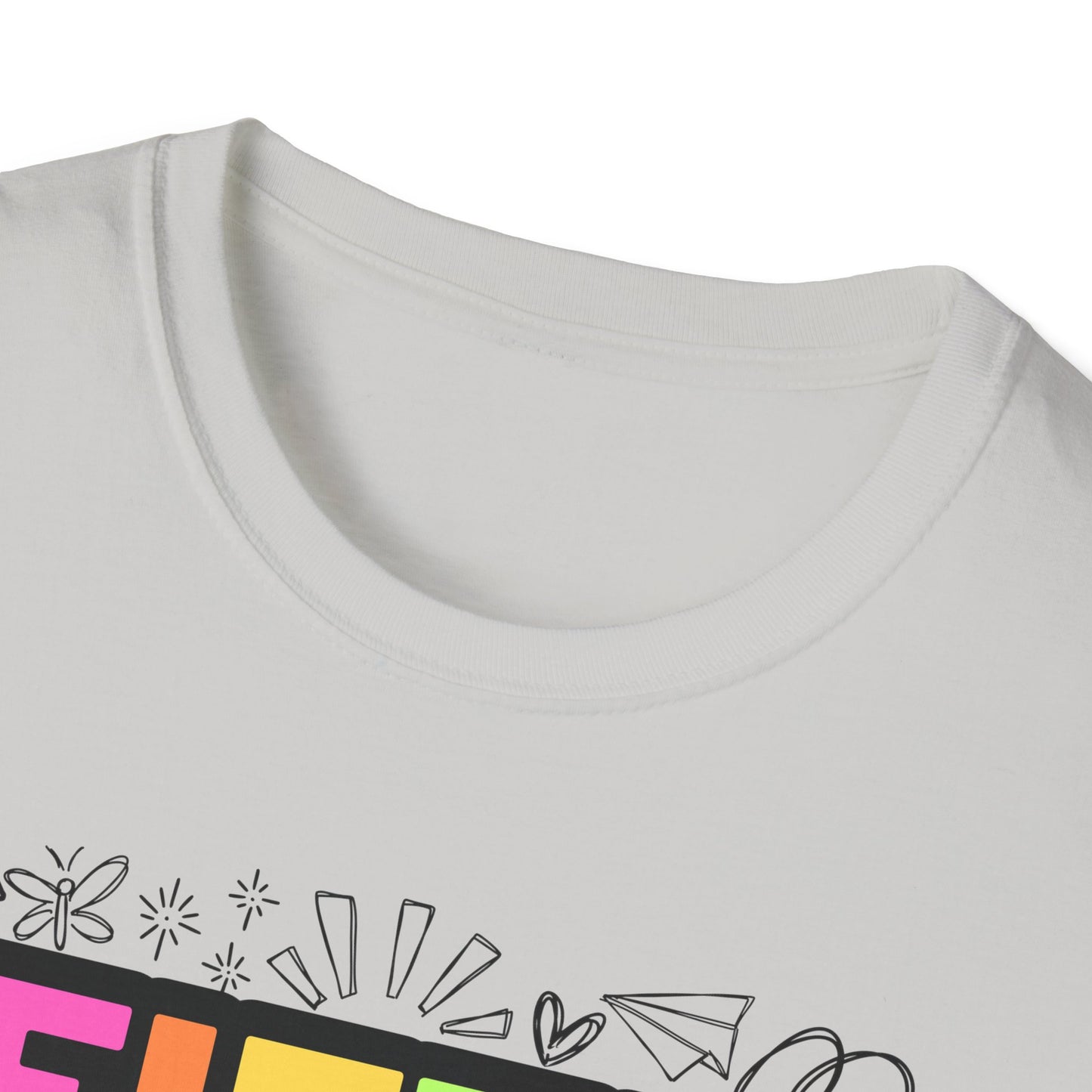 Dream Team- 5th Grade- Unisex Softstyle T-Shirt- Teacher Life