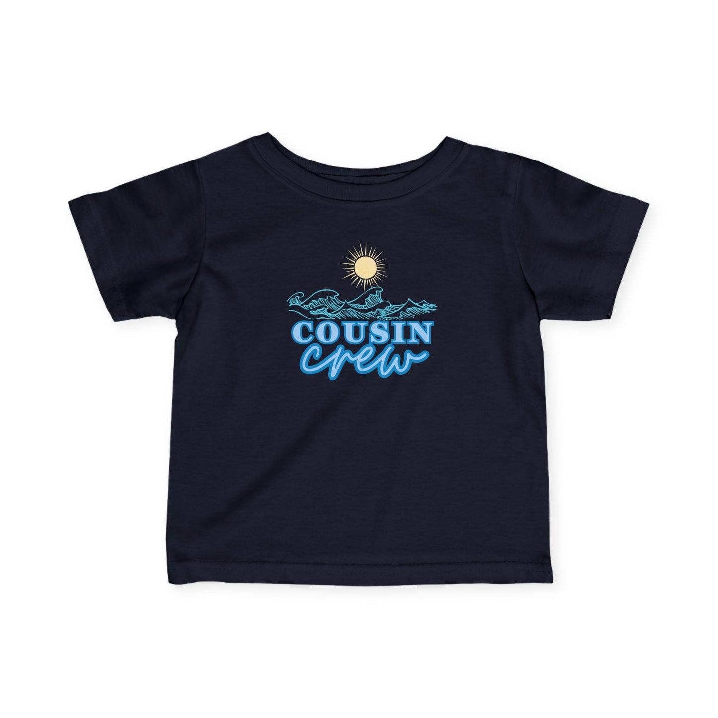 Cousin Crew Infant Tee, Cute Baby T-Shirt, Summer Vibes- Mini Collection