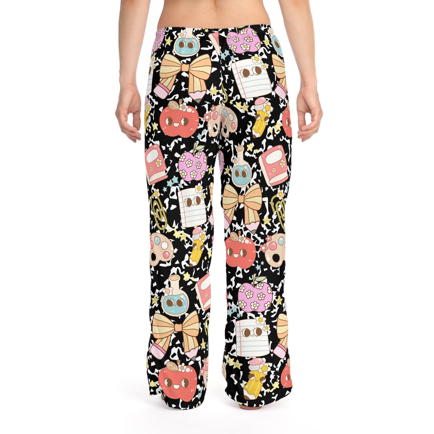 Composition Girly Pop- Teacher- Back to School- Patterned Women's Pajama Pants