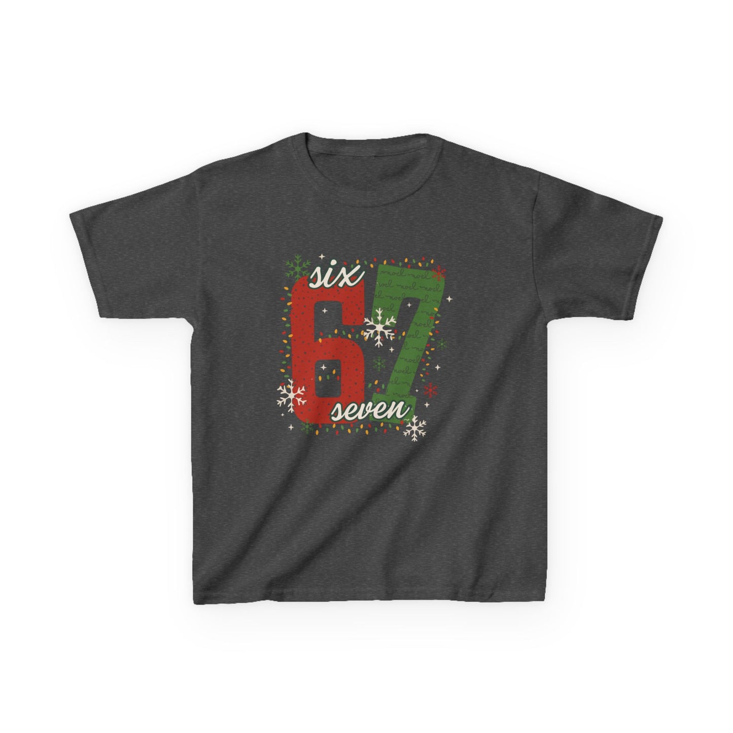Kids '67' Christmas Number Graphic Tee — Youth- Christmas