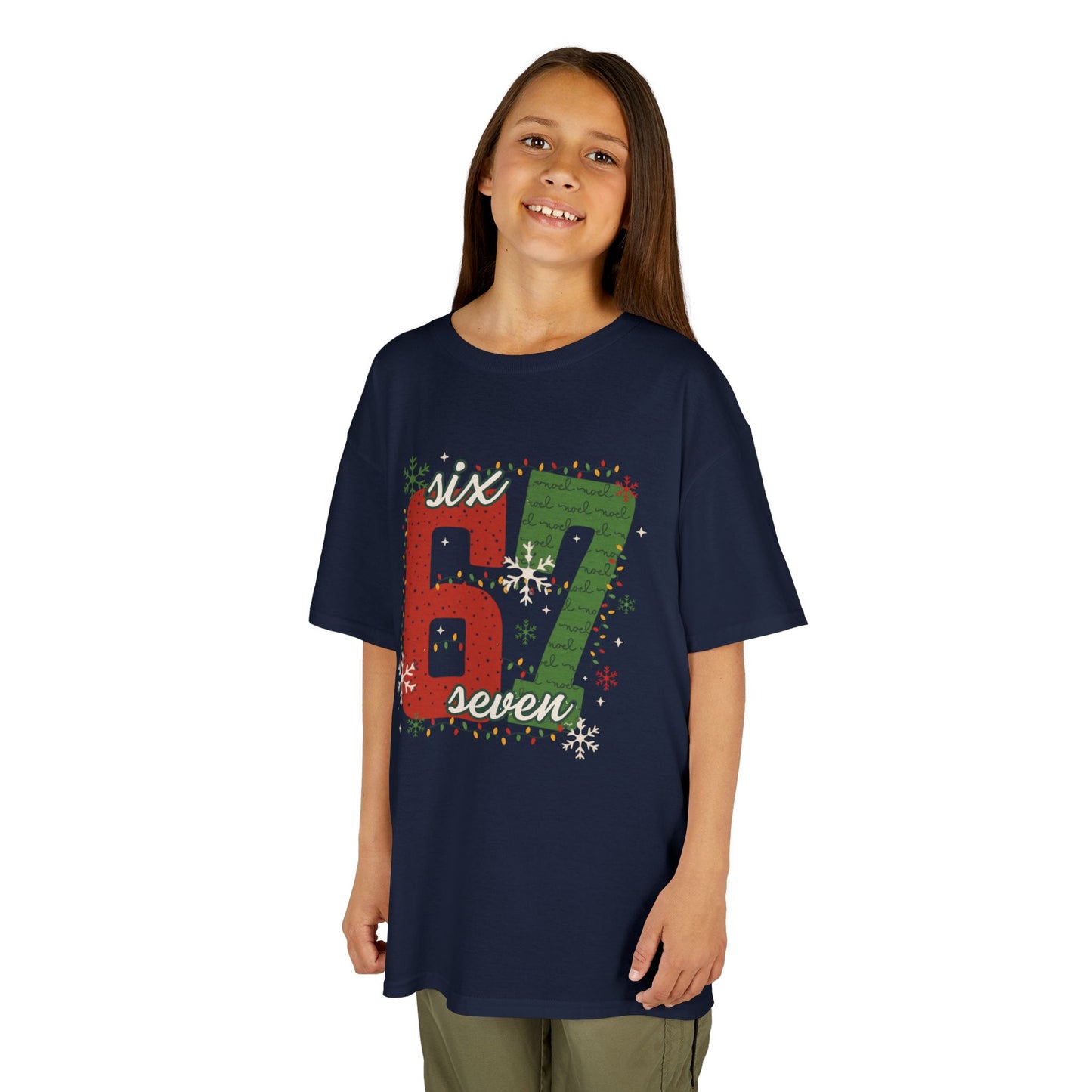 Kids '67' Christmas Number Graphic Tee — Youth- Christmas