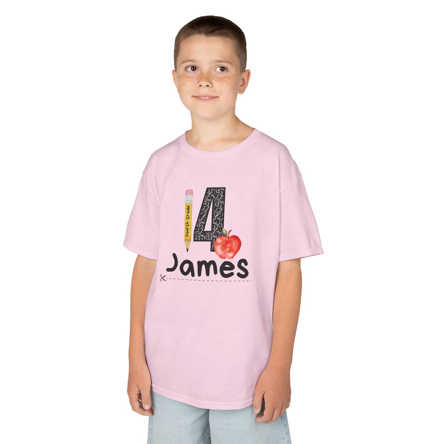 4th Grade- Personalized Kids Tee - Back to School