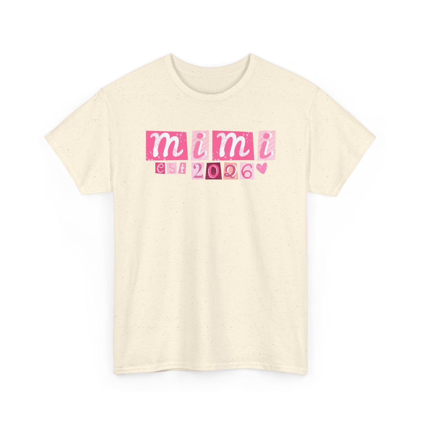 Mimi est 2026 Unisex Heavy Cotton Tee - Mother's Day