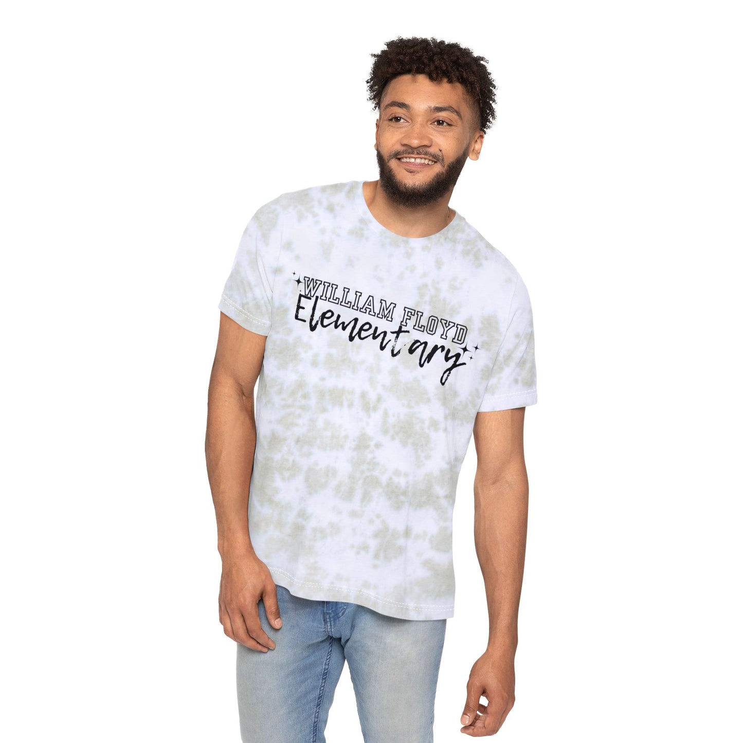 Unisex Tie-Dyed T-Shirt | William Floyd Elementary | Expect Success