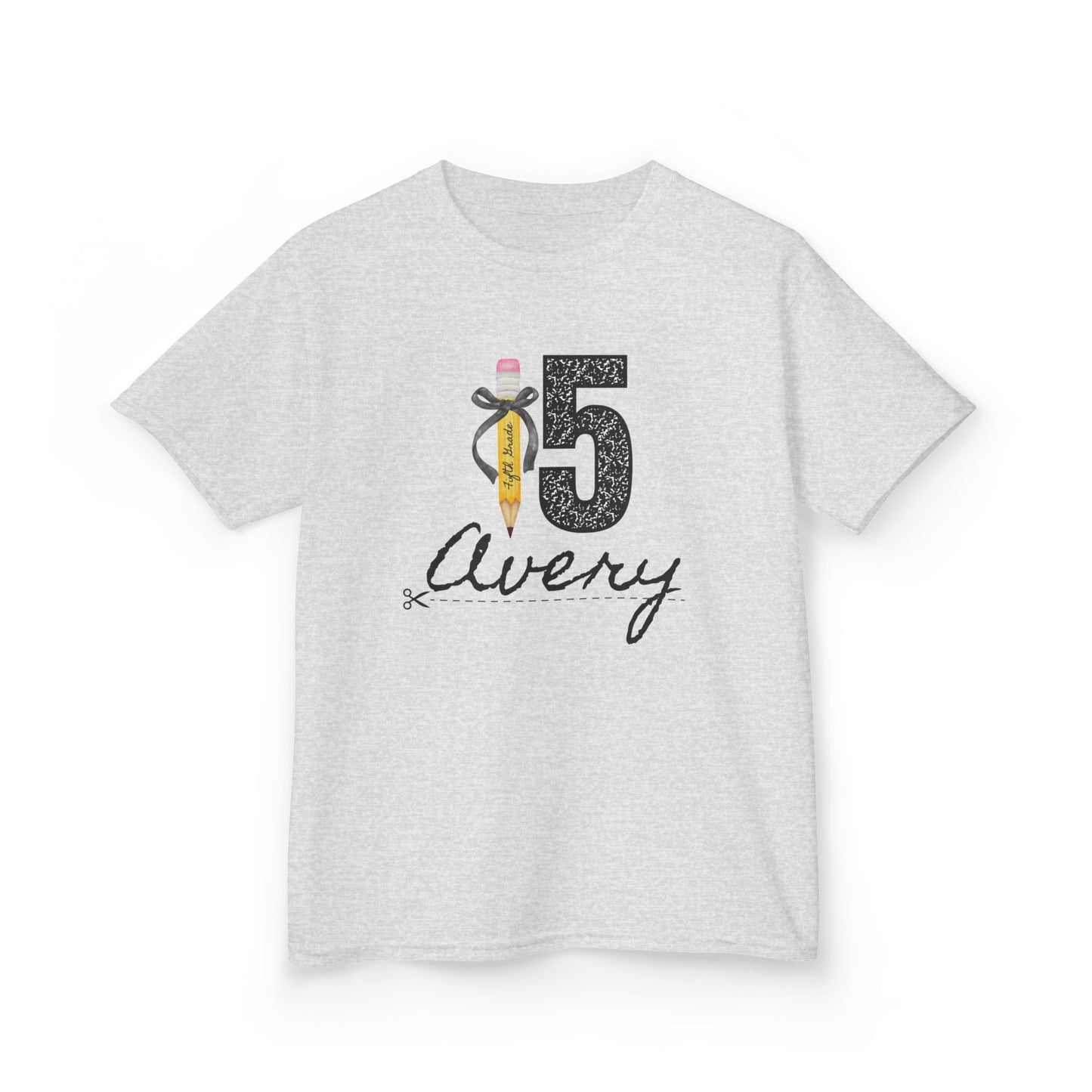 5th Grade- Personalized Kids Tee - Back to School