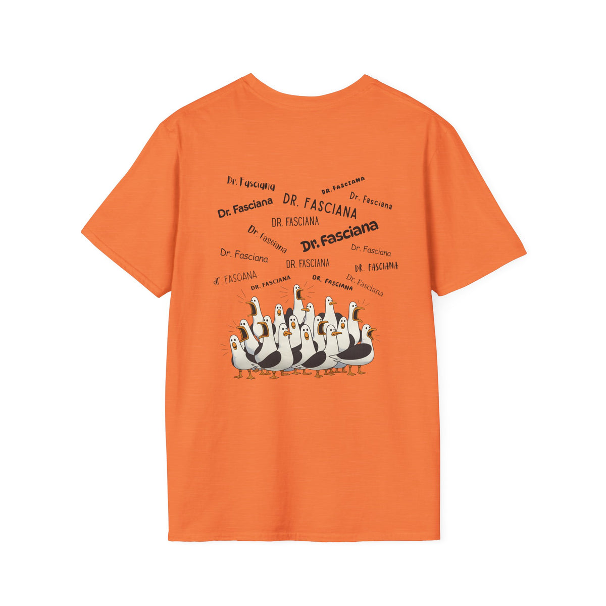 Dr. Fasciana- Seagull Crew Graphic T-Shirt — Personalized