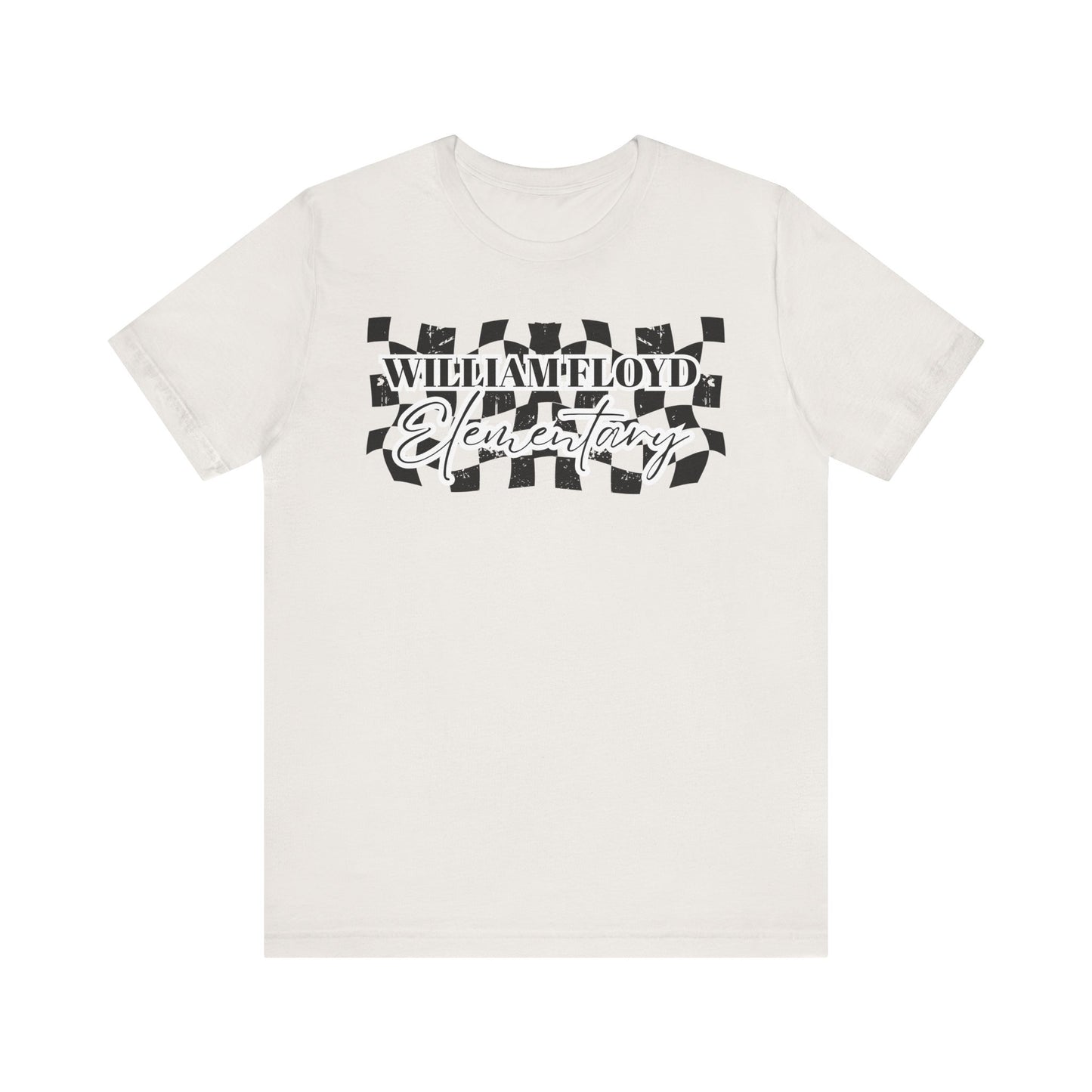 WFE Checkered Logo Unisex Jersey Tee