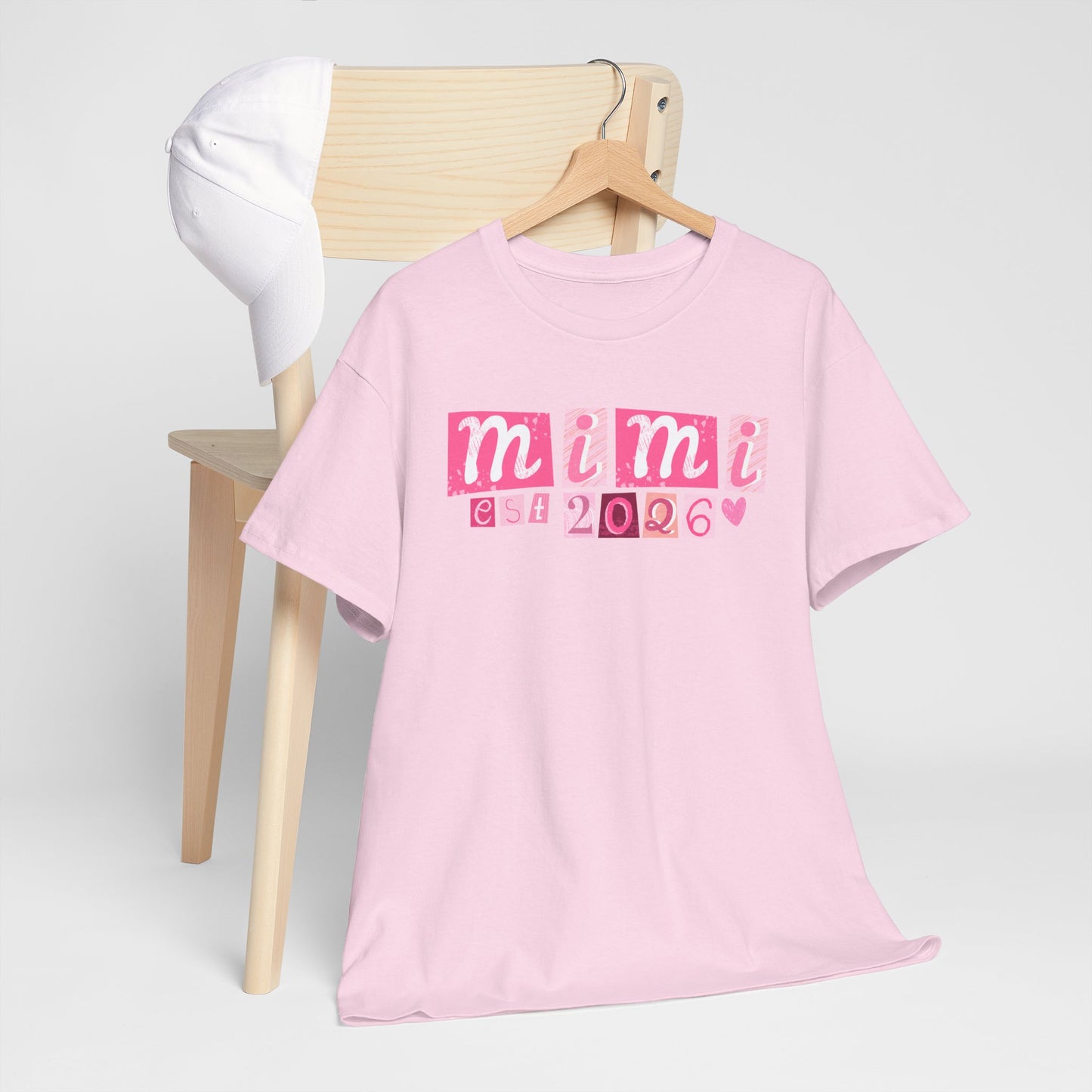 Mimi est 2026 Unisex Heavy Cotton Tee - Mother's Day