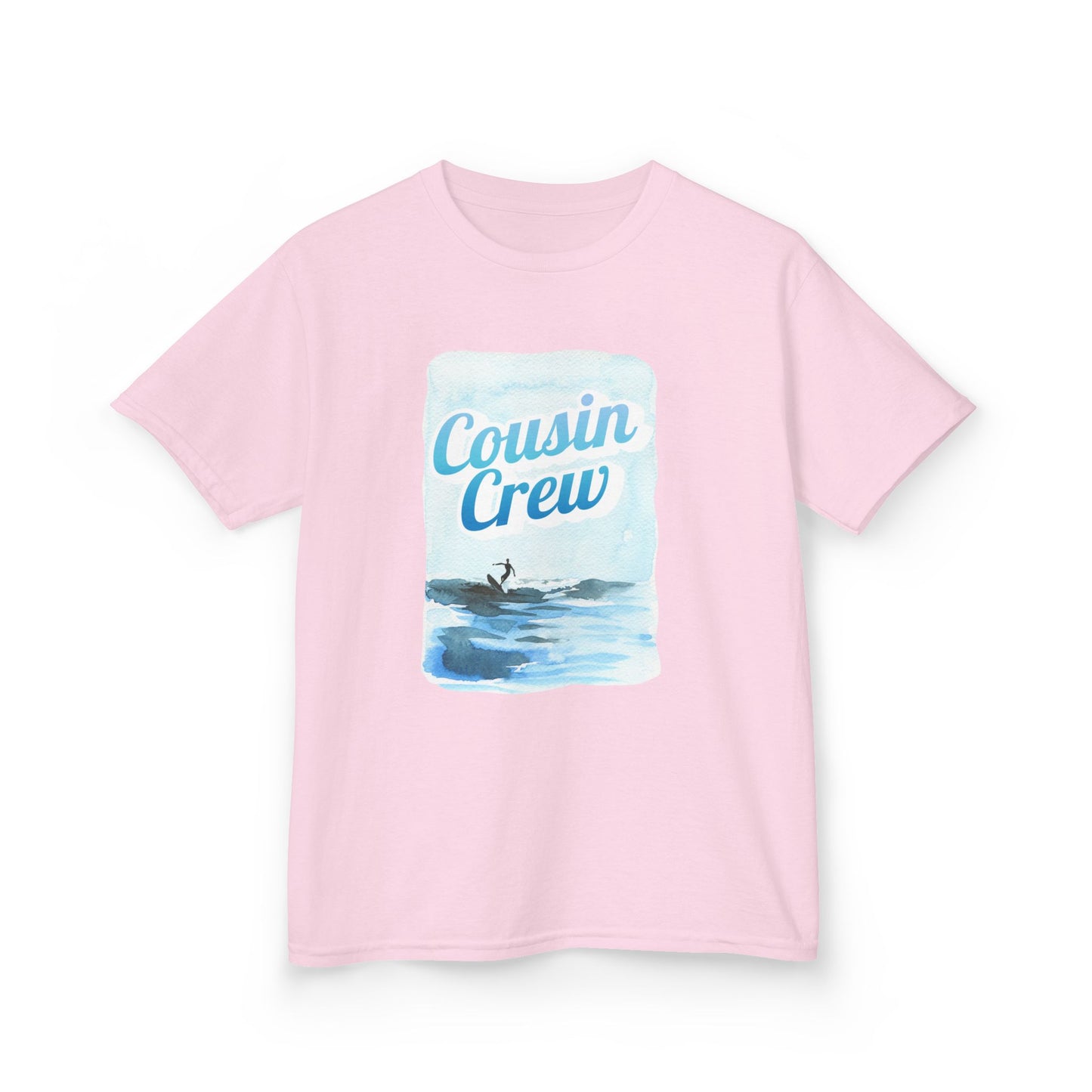 Cool Cousin Crew Kids Tee - Summer Fun, Family Gatherings, Beach Days, Mini Collection