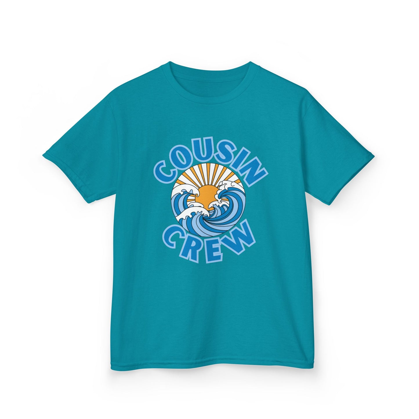 Cool Cousin Crew Kids Tee - Summer Fun, Family Gatherings, Beach Days, Mini Collection