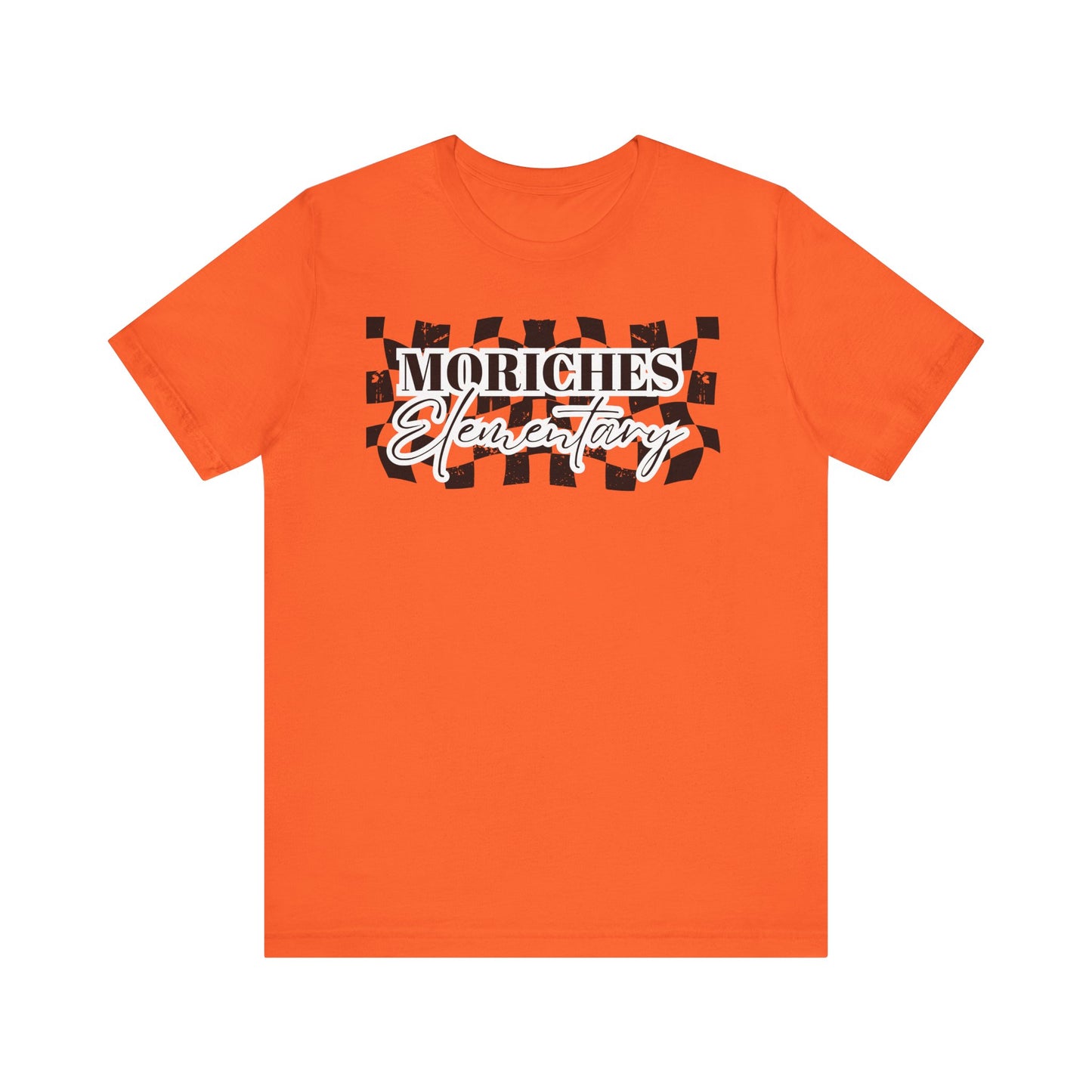 Moriches Checkered Logo Unisex Jersey Tee