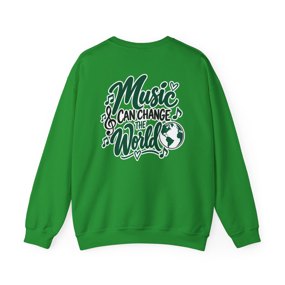 Moriches Music Sweatshirt — "Music Can Change the World" Crewneck
