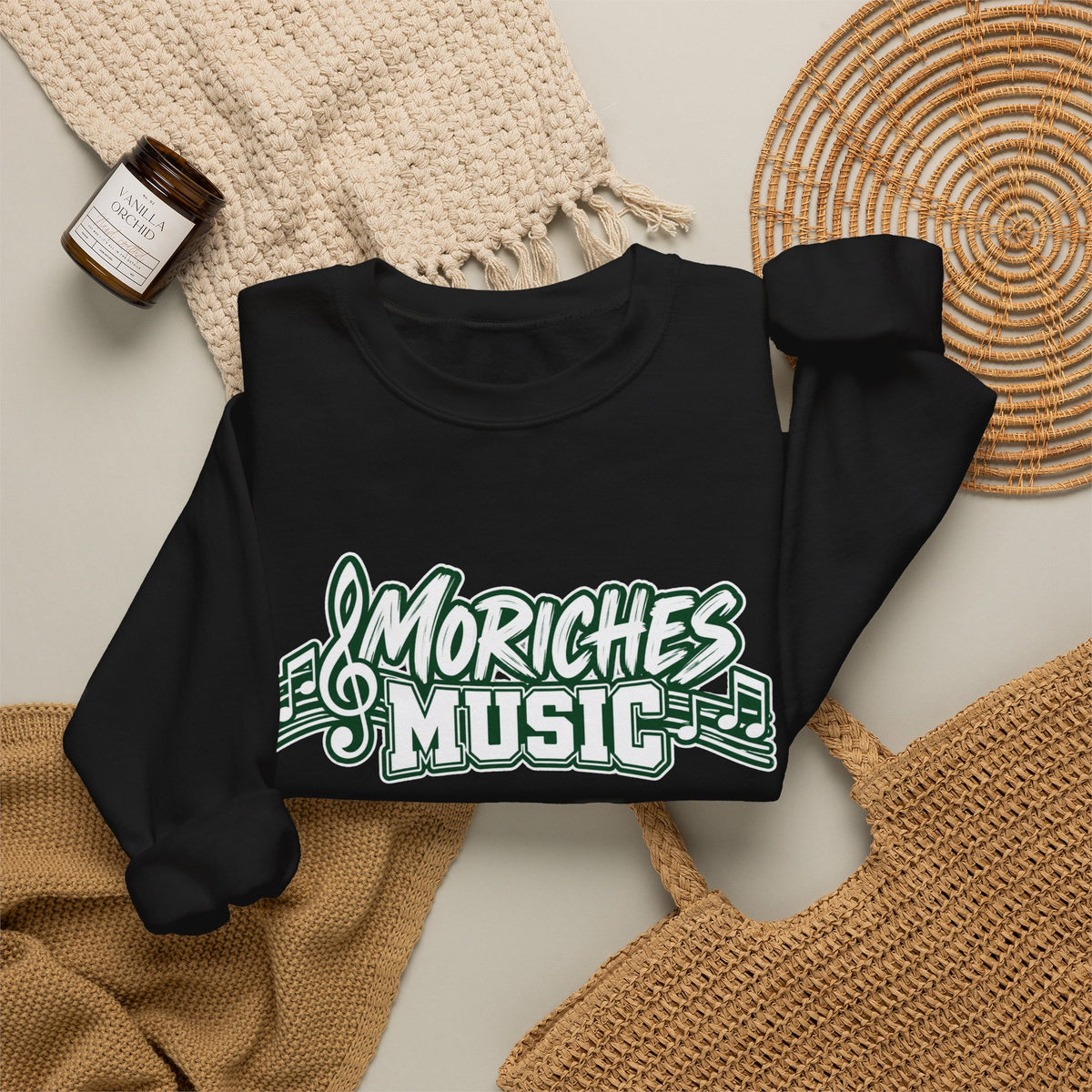 Moriches Music Sweatshirt — "Music Changes Lives One Child at a Time" Crewneck