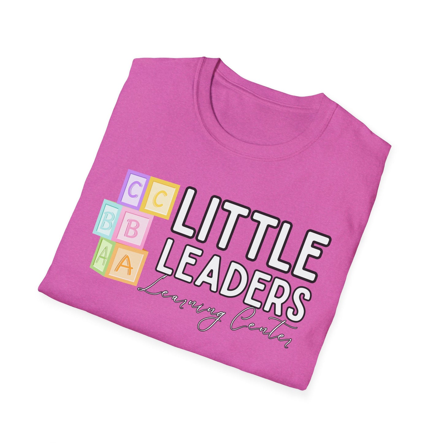 Little Leaders w/ Blocks Design Unisex T-Shirt