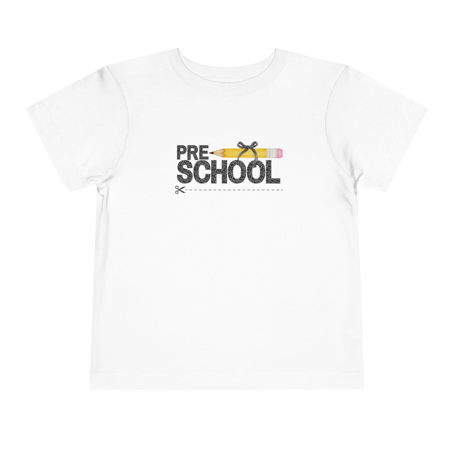Preschool Girl Toddler Tee - Back to School Shirt for Kids