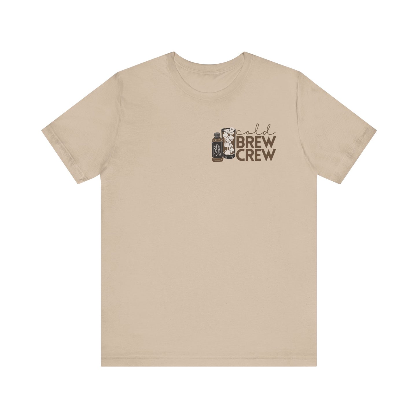 Cold Brew Coffee Lovers Tee, Unisex Jersey Shirt for Coffee Lovers