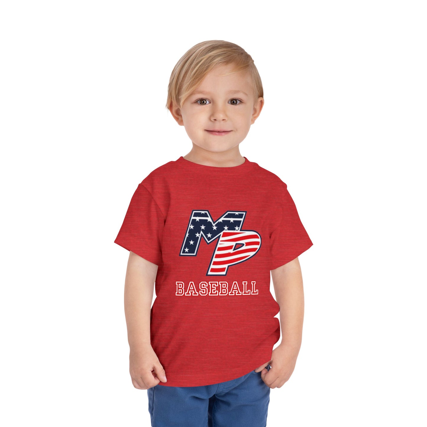 Miller Place- Toddler Baseball Tee - MP Design