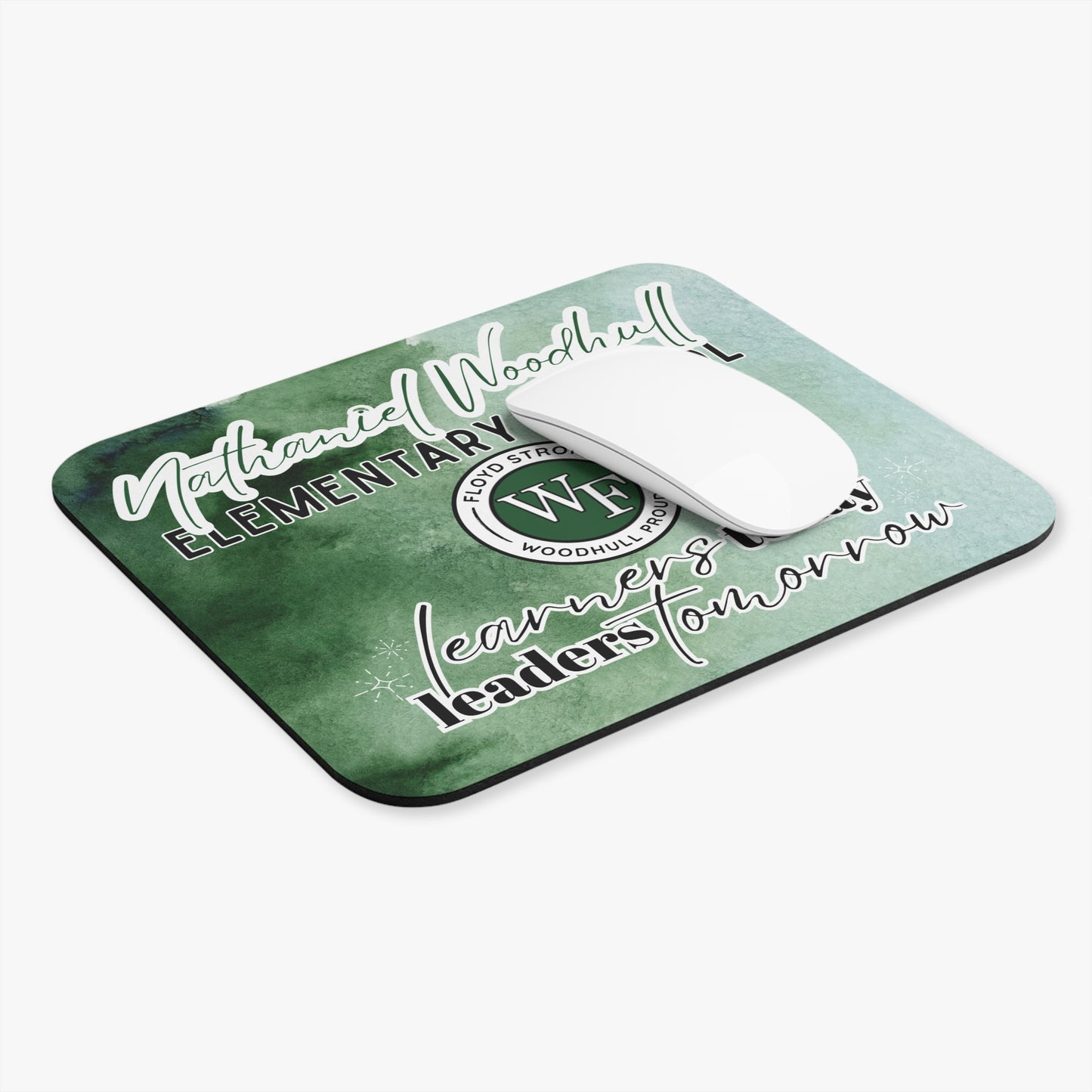 Woodhull Rectangular Mouse Pad - Learners Today, Leaders Tomorrow