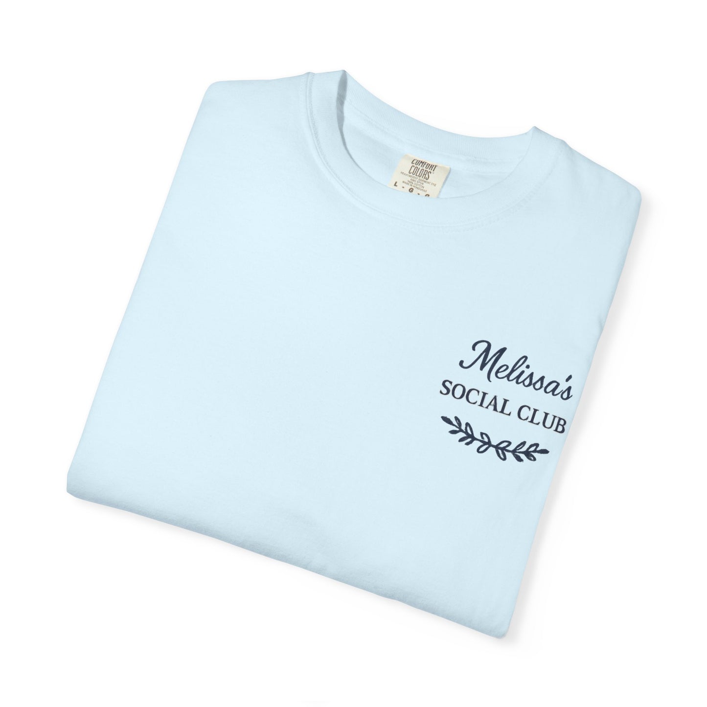 Melissa's Social Club T-Shirt —Personalized