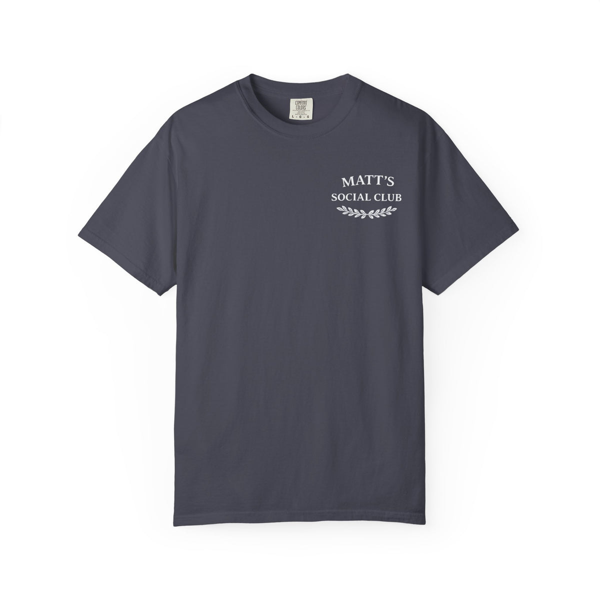 Matt's Social Club T-Shirt — Personalized