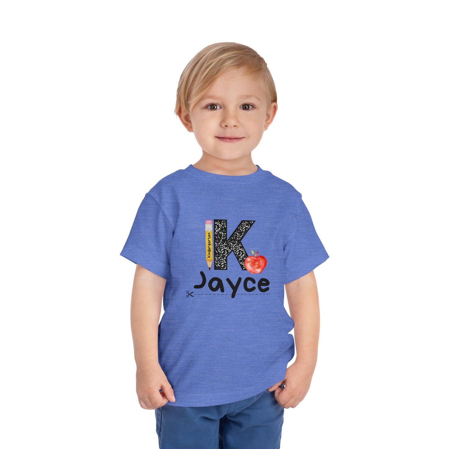 Jayce- K- Personalized Toddler Tee - Back to School Collection