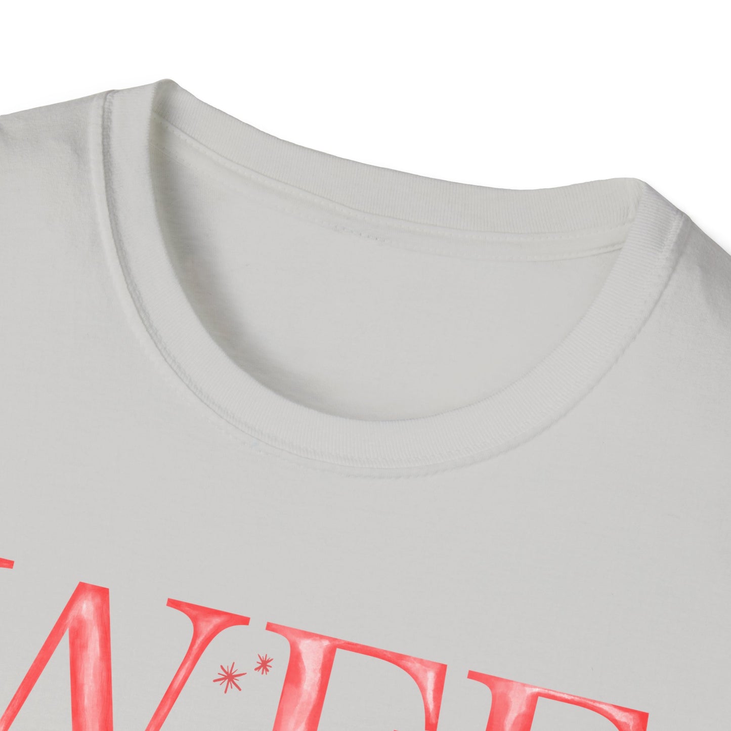 Flag Day Unisex Softstyle T-Shirt with WFE Shines Bright in Stars + Stripes Design- Holiday