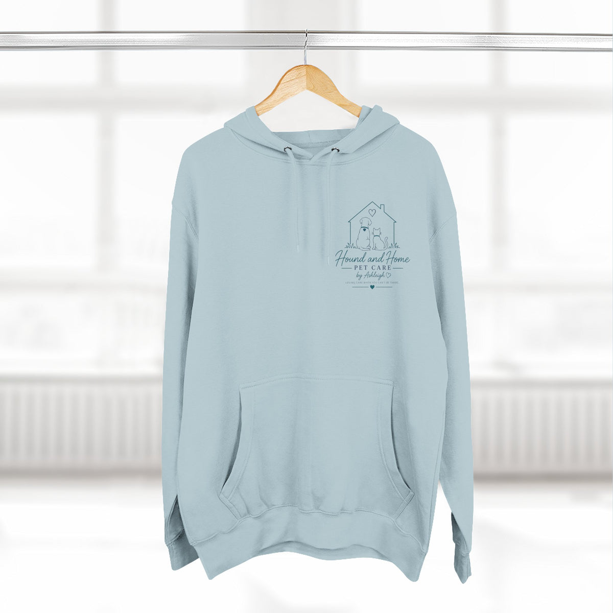 Ashleigh — "Hound and Home" Logo Personalized Pullover